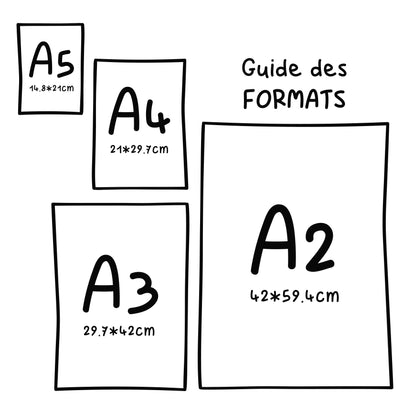 Arbre généalogique illustré (à partir de 6 personnes)